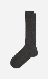 Char Melange Rib Knit Dress Sock
