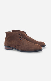 Snuff Brown Suede - Unlined Chukka