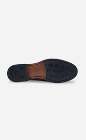 Brown Suede Unlined Loafers
