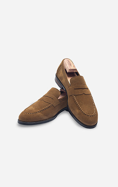 Tan Suede - Unlined Loafers