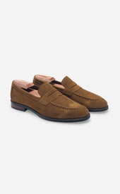 Suede Unlined Loafers