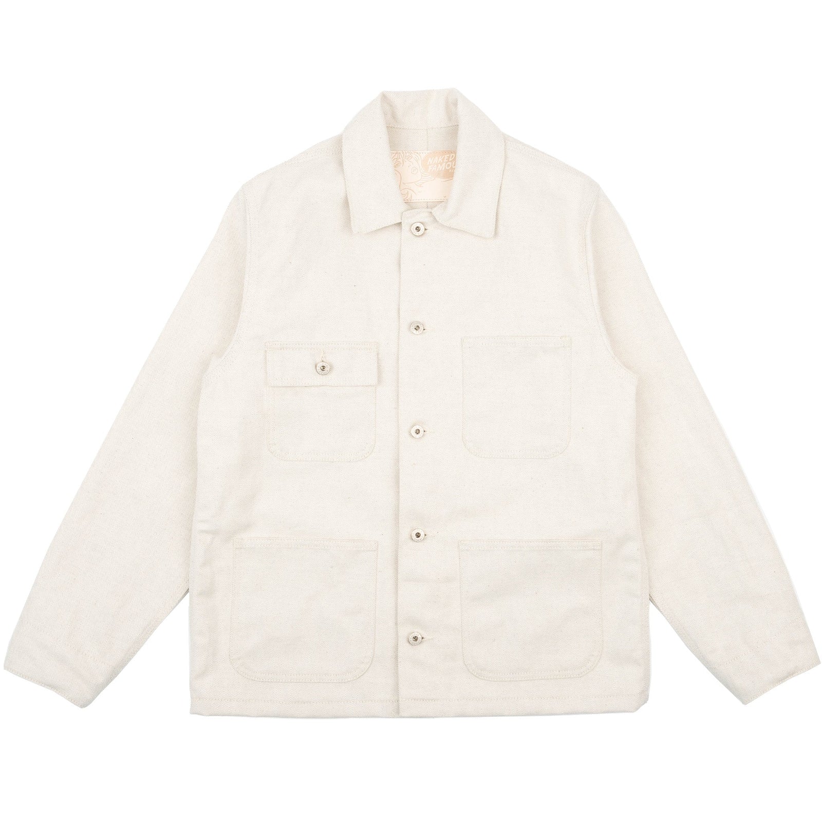 Chore Coat Tabi Selvedge Off White