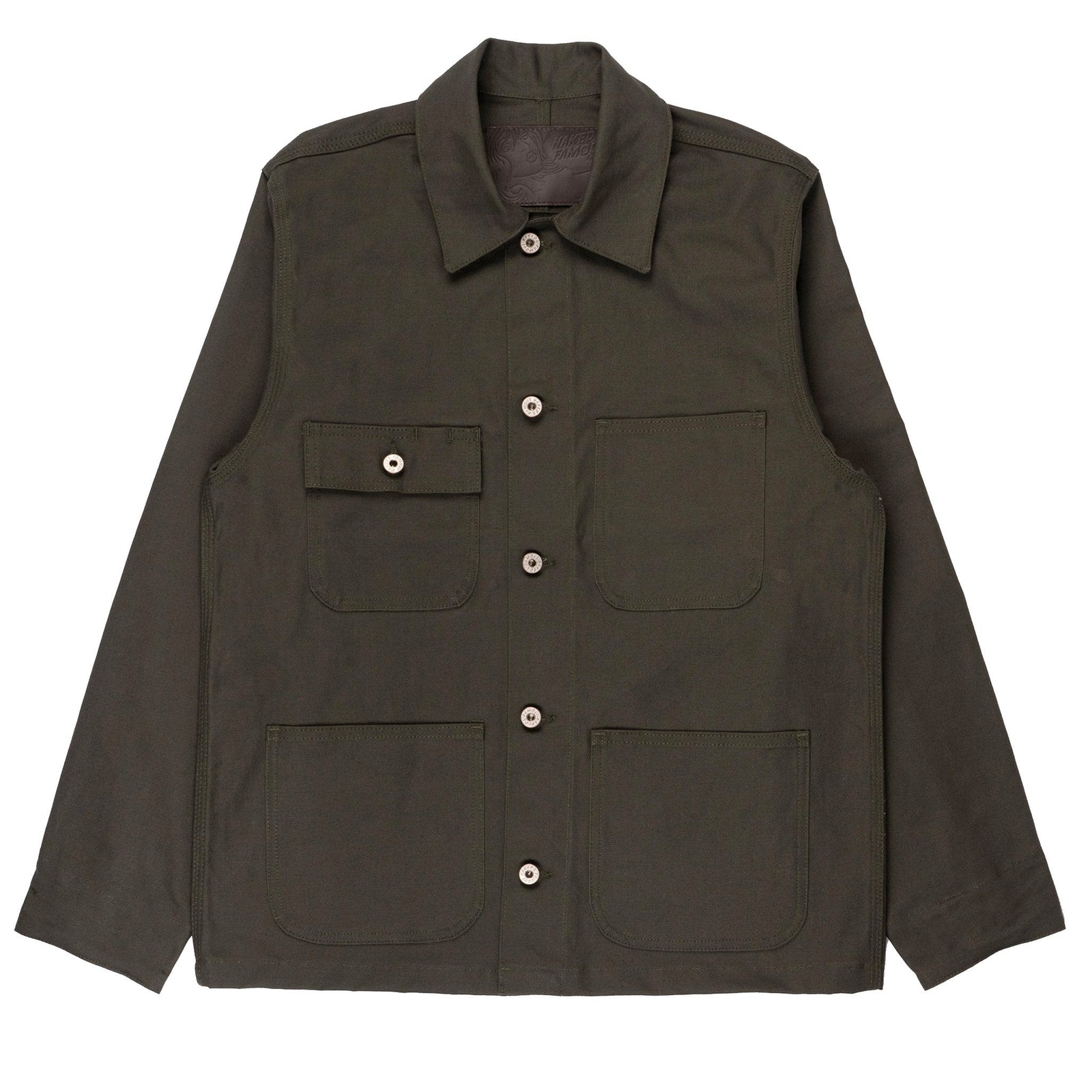 Chore Coat Green Canvas