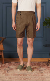 Double Pleat Shorts
