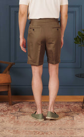 Double Pleat Shorts