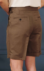 Double Pleat Shorts