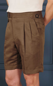 Double Pleat Shorts