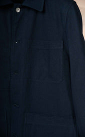 Linen Cotton Chore Coat