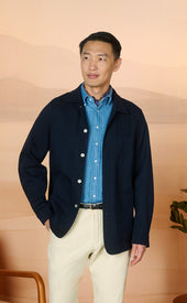 Linen Cotton Chore Coat