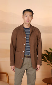 Linen Cotton Chore Coat