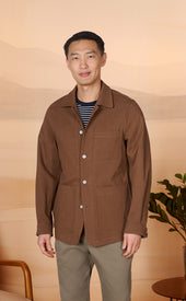 Linen Cotton Chore Coat
