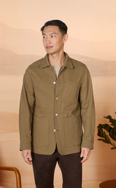 Linen Cotton Chore Coat