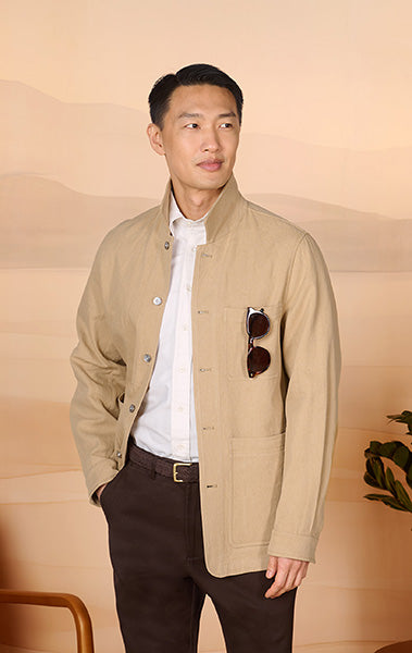 Wheat - Heavy Twill Chore Coat