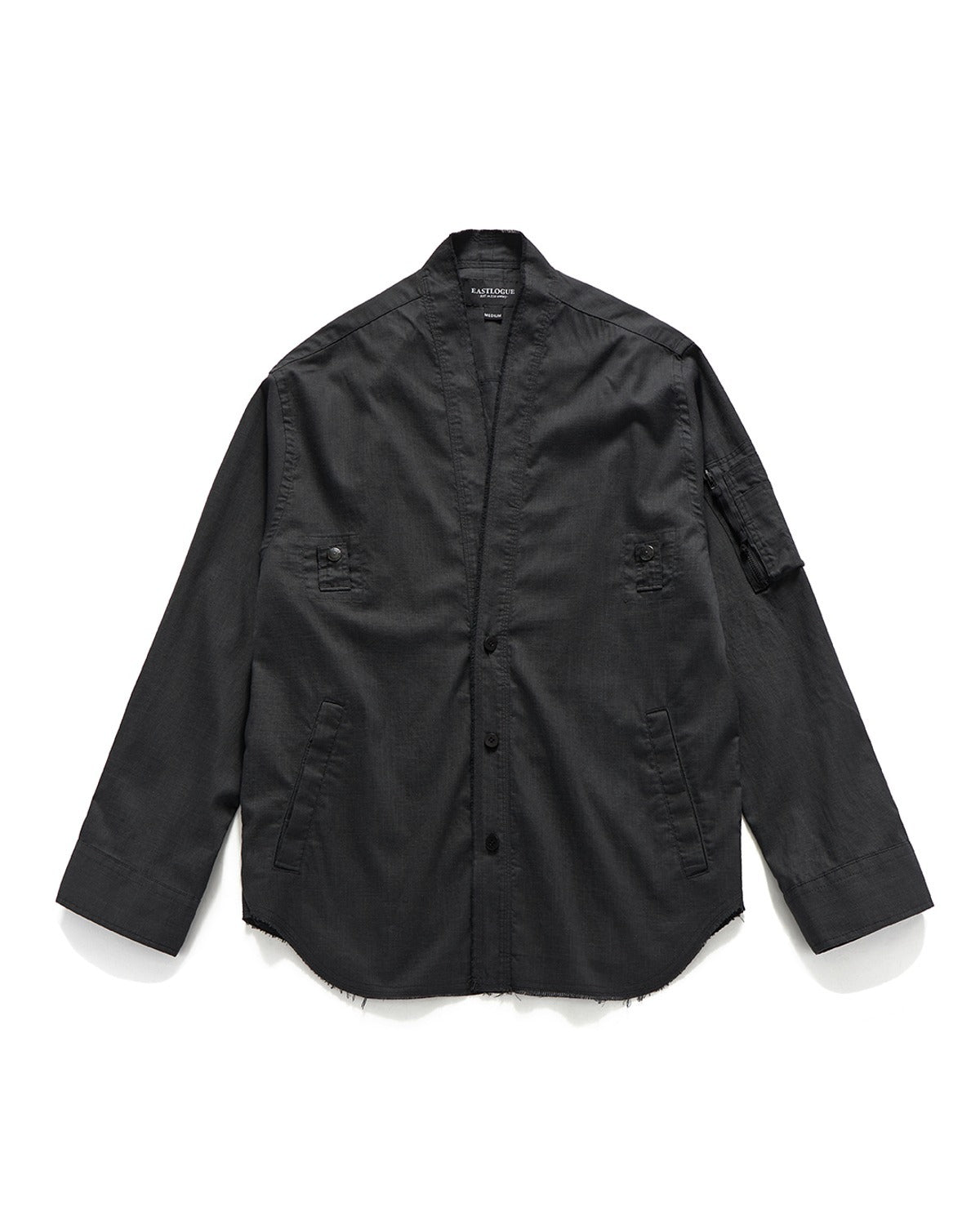 AIR CREW CARDIGAN / CHARCOAL
