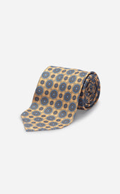 Blue Untipped Tie