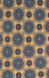 Blue Untipped Tie