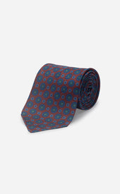 Blue Untipped Tie