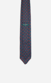 Blue Untipped Tie