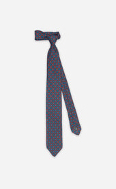Blue Untipped Tie