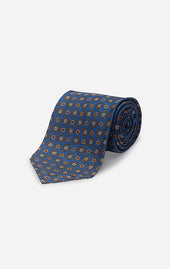 Blue & Brown - Untipped Tie