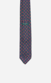 Purple Green Untipped Tie