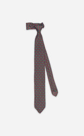 Green Blue Untipped Tie