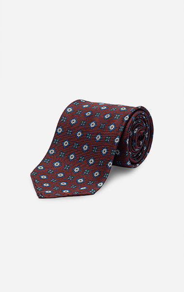 Red & Blue - Untipped Tie