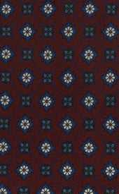 Red Blue Untipped Tie