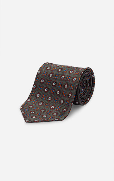 Brown Untipped Tie