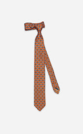 Blue Untipped Tie