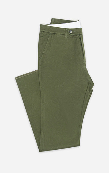 Surplus Green Chinos