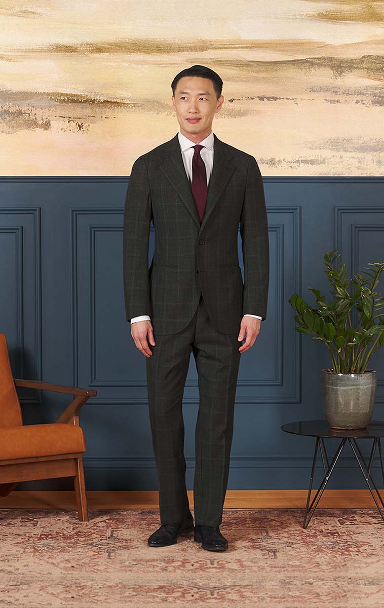 Char Tropical Check Neo 2 Suit