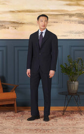 Navy High Twist - Neo 2 Suit