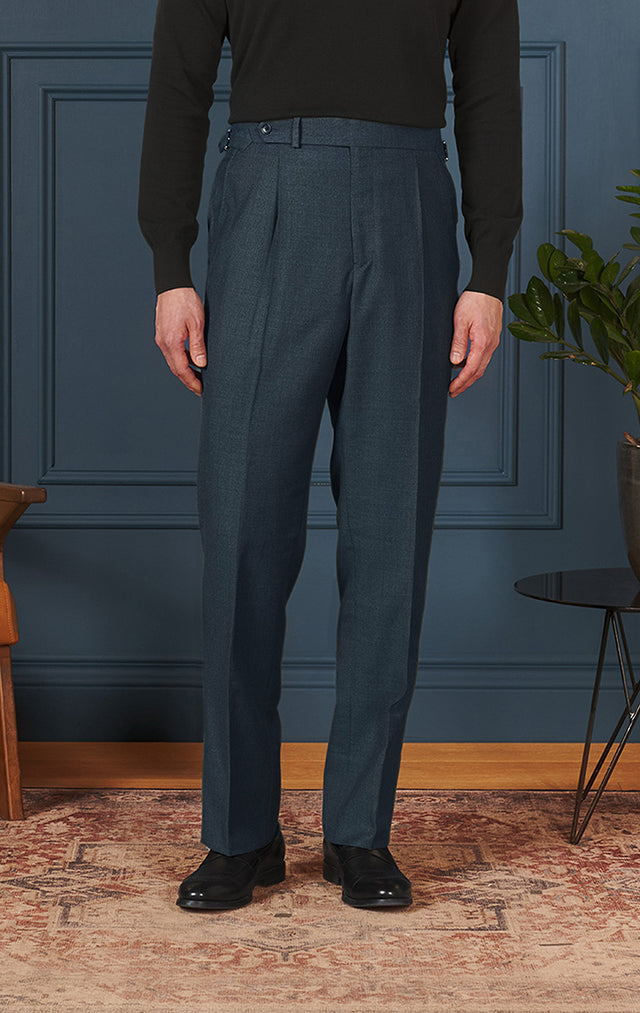 Green Hopsack - Neo 2 Trousers