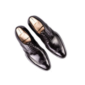 Long Wingtip Full Brogue Derby