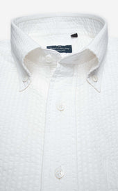 Seersucker Popover Shirt