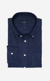 Button Down Collar Linen