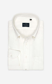 Button Down Collar Linen