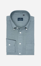 Button Down Collar Cotton Linen