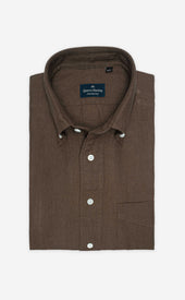 Button Down Collar Linen