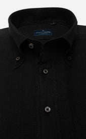 Button Down Collar Linen