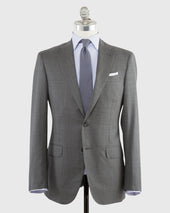 Kincaid No 3 Suit In Oxford Grey Sharkskin