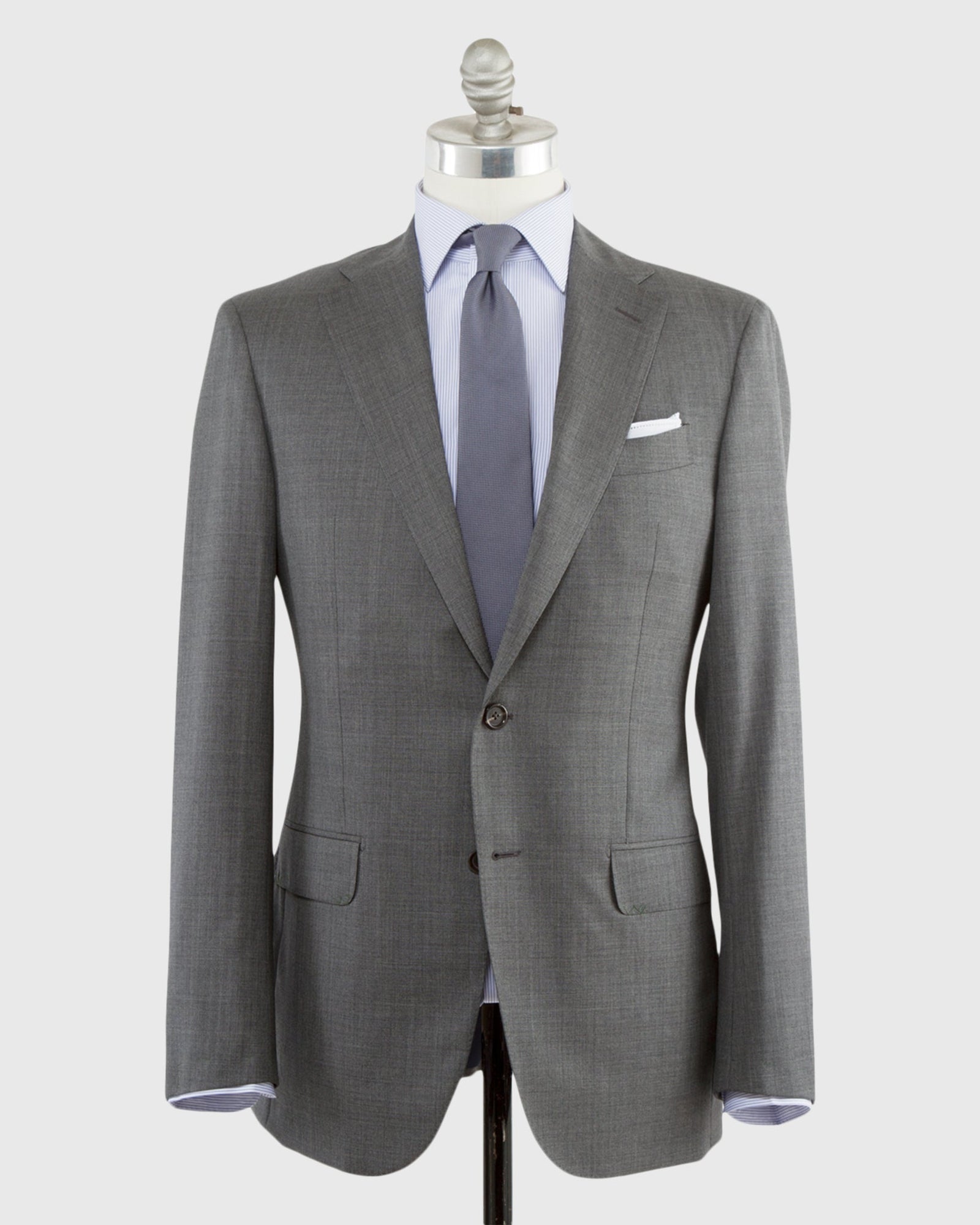 Kincaid No. 3 Suit in Oxford Grey Sharkskin