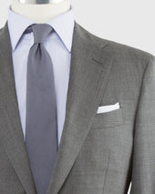 Kincaid No 3 Suit In Oxford Grey Sharkskin