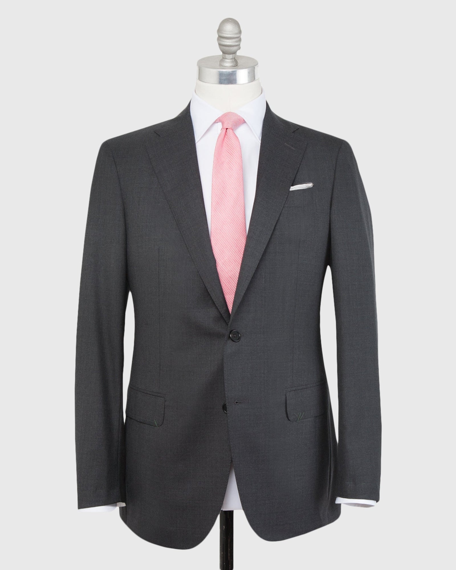Kincaid No 3 Suit In Grey Sharkskin
