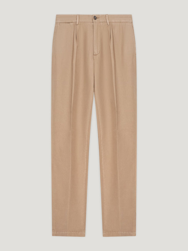 Beige Voyage Trouser