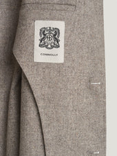 Natural 2 Button Wool Jacket