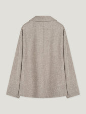 Natural 2 Button Wool Jacket