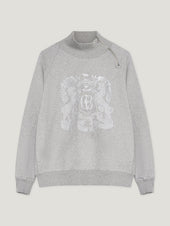 Embroidered Driving Sweatshirt