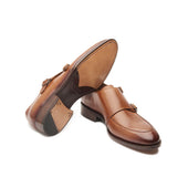 Luigi Double Monk Strap Hand Welted Classics Collection